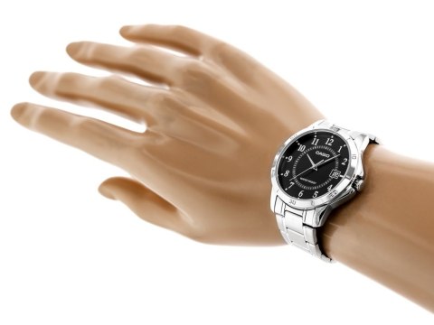 Casio ZEGAREK MĘSKI CASIO MTP-V004D-1B (zd047d) + BOX