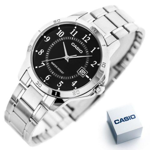 Casio ZEGAREK MĘSKI CASIO MTP-V004D-1B (zd047d) + BOX