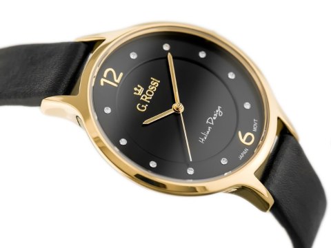 G. Rossi ZEGAREK DAMSKI G. ROSSI 10411A-1A2 NA PASKU (zg714f) + BOX