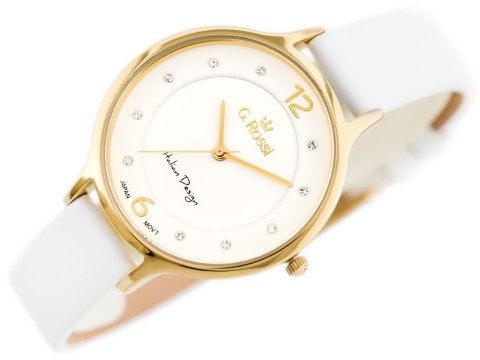 G. Rossi ZEGAREK DAMSKI G. ROSSI - 10411A-3C2 NA PASKU (zg714b) + BOX