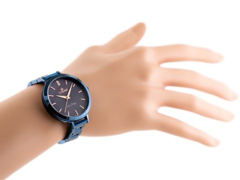 G. Rossi ZEGAREK G. ROSSI - 11389B-6F3 (zg787h) blue/violet + BOX