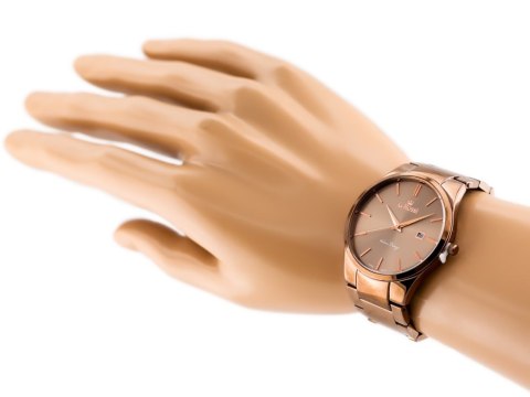 G. Rossi ZEGAREK G. ROSSI - 8245B2-2B3 (zg259f) brown + BOX