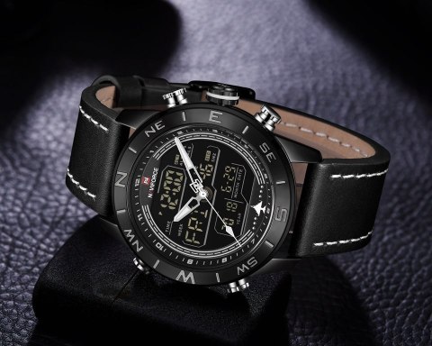 Naviforce ZEGAREK MĘSKI NAVIFORCE - NF9144 (zn077a) - black/white + box