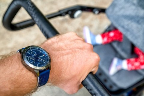 Tommy Hilfiger ZEGAREK MĘSKI TOMMY HILFIGER 1791721 BANK (zf023a)