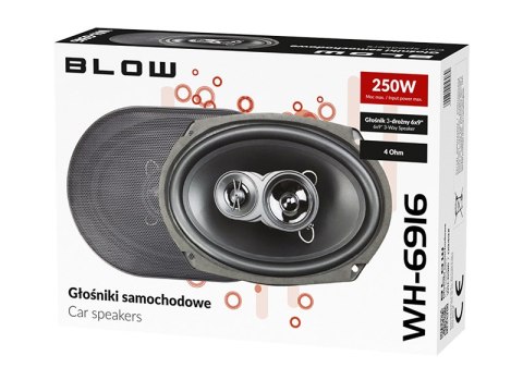 0949# Głośnik blow wh-6916 6x9" 3way komplet samochodowy elipsy