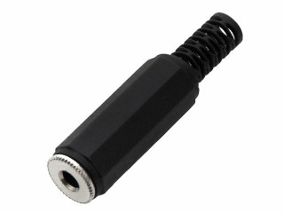 2205# Gniazdo jack 3.5 mn na kabel plastikowe