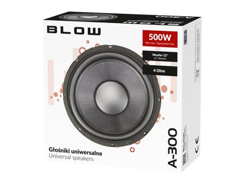 30-539# Głośnik blow a-300 4ohm niskotonowy