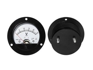 51-125# Miernik analogowy voltomierz okrągły 25v