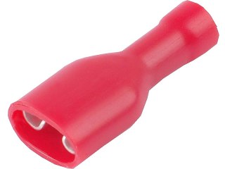 5570# Konektor-601010 płaski żeński izolowany cały