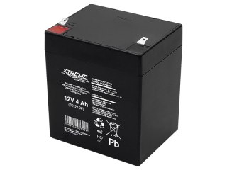 82-210# Akumulator żelowy 12v 4ah xtreme 100x90x70_4,8