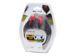 92-056# Przyłącze hdmi-hdmi red 4k 3.0m proste`