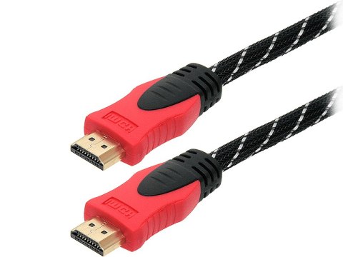 92-056# Przyłącze hdmi-hdmi red 4k 3.0m proste`