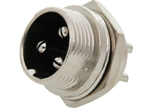 24-767# Gniazdo cb mikrofonowe 3pin do obudowy
