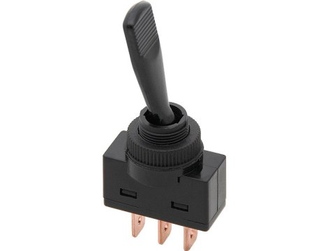 5807# Przełącznik asw-13 samochodowy czarny 3pin