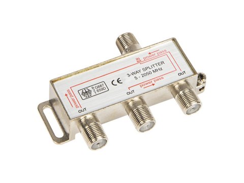 9969# Rozgałęźnik f:gn-3gn bzt duży 5-2050mhz