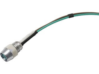 3539# Dioda led 5mm (niebieska migająca 12v) kontrolka z przewodem