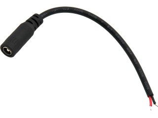 70-681# Gniazdo dc 2,5/5,5 z kablem 15cm
