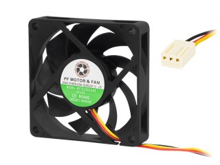 85-700# Wentylator 70x15mm 12v ślizgowy 3-przewodowy