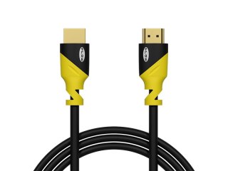 92-656# Przyłącze hdmi-hdmi yellow proste 5m 4k`