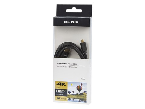 92-673# Przyłącze hdmi-micro hdmi profession.4k 1,5m
