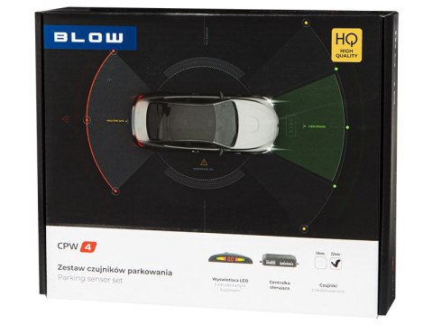 26-322# Czujnik parkowania blow cpw4 (czarny) 22mm
