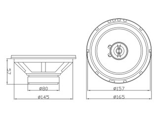 30-603# Głośnik blow s-165 4ohm