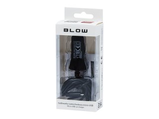 75-753# Ładowarka samochodowa kabel micro usb 5v 2,1a 12-24v t21a