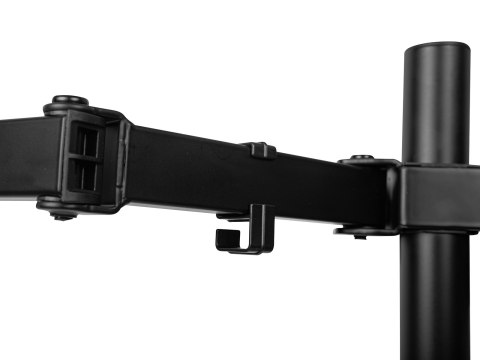 76-871# Uchwyt tv lcd hq 13"-32" do biurka podwójny