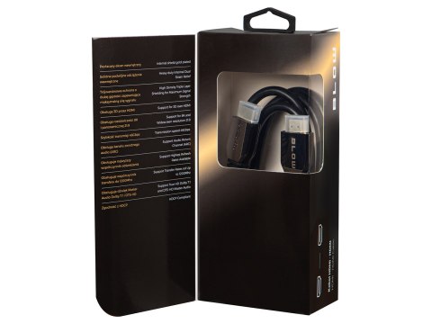 92-647# Przyłącze hdmi-hdmi 8k 1.5m premium 2.1v