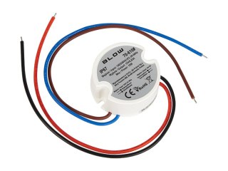 70-610# Zasilacz impulsowy dopuszkowy 12v/0,83a 10w plast