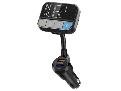74-165# Transmiter fm blow bluetooth5.0+ładowarka 3,4a