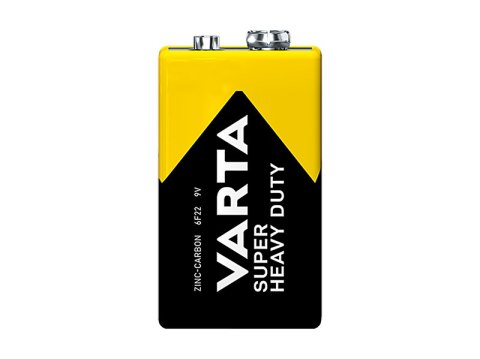 82-556# Bateria cynkowo-węglowa 9v 6f22 varta superlife folia