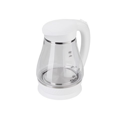 AD 1274 white Czajnik szklany 1,7l