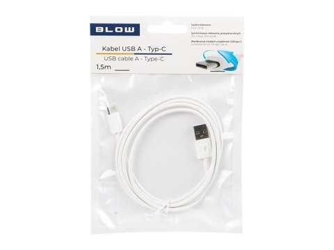 66-152# Przyłącze usb 2.0 a - usb-c 1,5m białe
