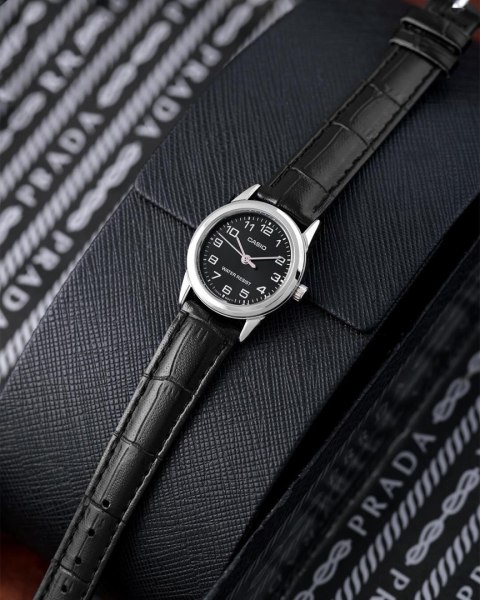 Casio ZEGAREK DAMSKI CASIO LTP-V001L-1B (zd588a) + BOX