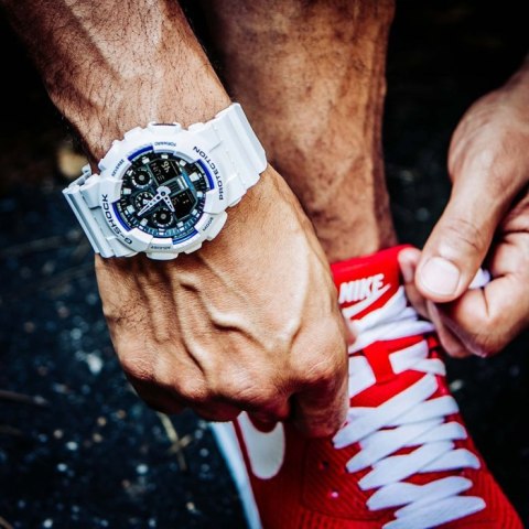 Casio ZEGAREK MĘSKI CASIO G-SHOCK GA-100B-7AER (zd135g) + BOX