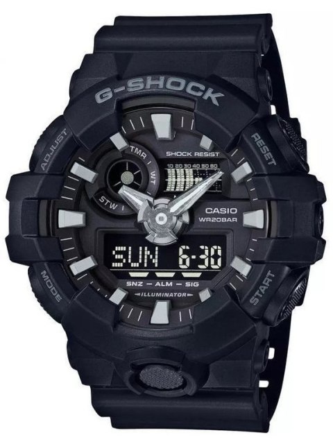 Casio ZEGAREK MĘSKI CASIO G-SHOCK GA-700-1BER (zd140a)