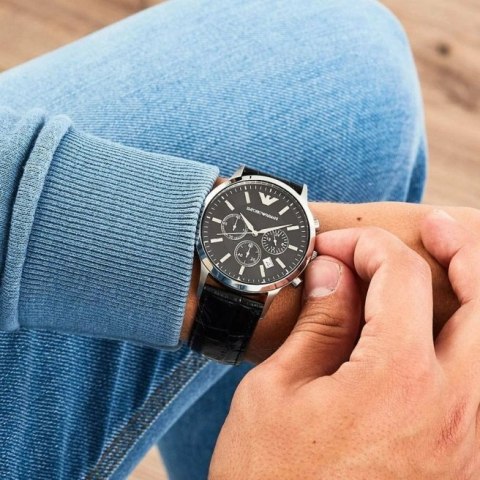 Emporio Armani ZEGAREK MĘSKI EMPORIO ARMANI AR2447 - RENATO (zi012a)