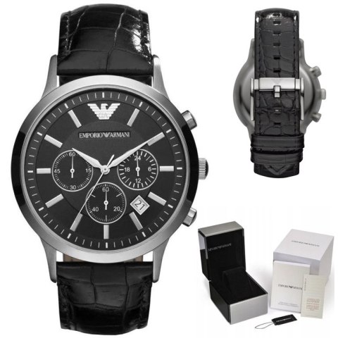 Emporio Armani ZEGAREK MĘSKI EMPORIO ARMANI AR2447 - RENATO (zi012a)