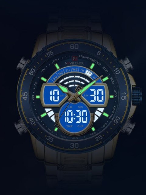 Naviforce ZEGAREK MĘSKI NAVIFORCE NF9189 - (zn120d) + BOX