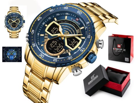 Naviforce ZEGAREK MĘSKI NAVIFORCE NF9189 - (zn120d) + BOX