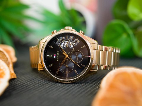 Tommy Hilfiger ZEGAREK MĘSKI TOMMY HILFIGER 1710447 BAKER (zf053b)