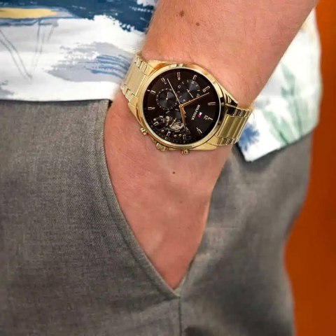 Tommy Hilfiger ZEGAREK MĘSKI TOMMY HILFIGER 1710447 BAKER (zf053b)