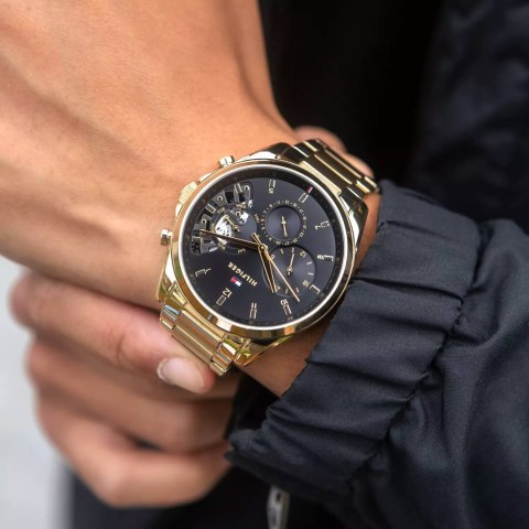 Tommy Hilfiger ZEGAREK MĘSKI TOMMY HILFIGER 1710447 BAKER (zf053b)