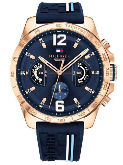 Tommy Hilfiger ZEGAREK MĘSKI TOMMY HILFIGER 1791474 DECKER (zf001d) + BOX