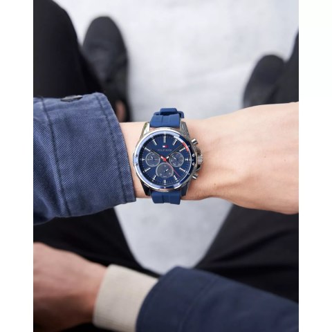 Tommy Hilfiger ZEGAREK MĘSKI TOMMY HILFIGER 1791791 MASON (zf031b)