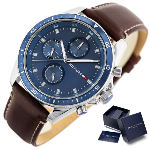 Tommy Hilfiger ZEGAREK MĘSKI TOMMY HILFIGER 1791837 PARKER (zf041a) + BOX