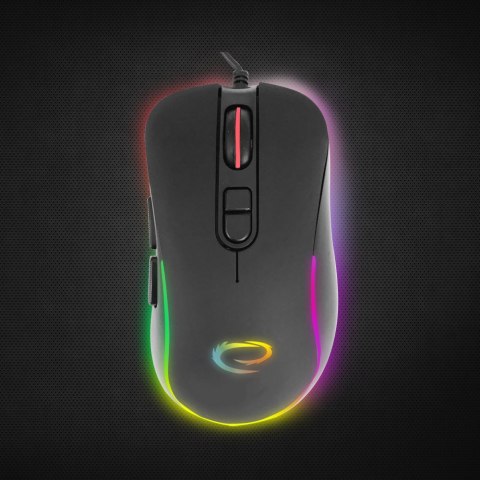 EGM303 Esperanza mysz przewod. gaming led rgb 7d opt. usb-c hesperis