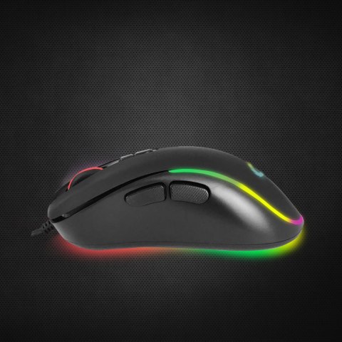 EGM303 Esperanza mysz przewod. gaming led rgb 7d opt. usb-c hesperis
