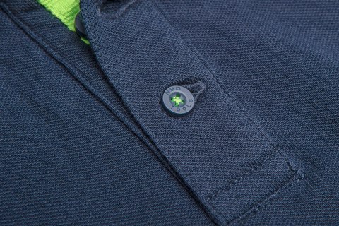 Koszulka polo Motosynteza, 100% bawełna pique, rozmiar S